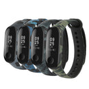 Bakeey TPU Waterproof Camouflage Watch Band for Xiaomi mi Band 3/4 Smart Watch