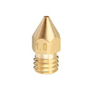 5PCS 1.75mm/1.0mm Copper MK8 Thread Extruder Nozzle For 3D Printer