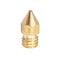 5PCS 1.75mm/1.0mm Copper MK8 Thread Extruder Nozzle For 3D Printer