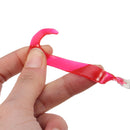 ZANLURE 5pcs 10cm 14.7g Pencil Soft Fishing Lure 5 Colors Soft Baits Hook Salt/Freshwater Fishing