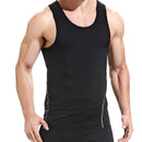 SHENGSHINIAO Men Sports Fitness Clothing Close-fitting Soft Breathable Quick-drying Training Vest