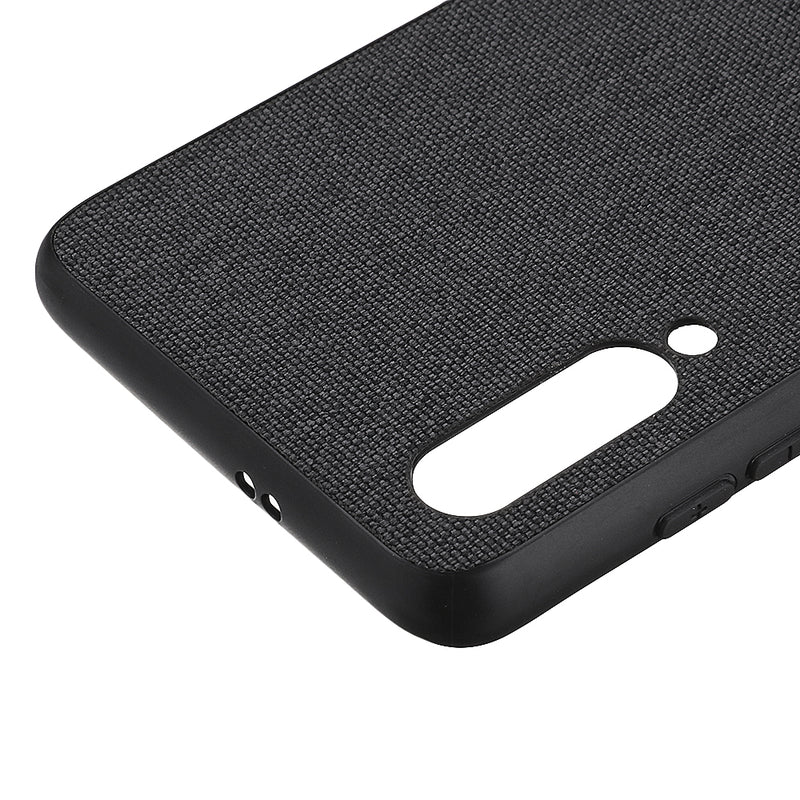 Bakeey Luxury Fabric Splice Soft Silicone Edge Shockproof Protective Case For Xiaomi Mi9 Mi 9 / Xiaomi Mi9 Mi 9 Transparent Edition