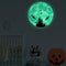 30Cm Large Moon Glow In The Dark Pattern Stickers Luminous DIY Wall Sticker