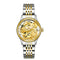 TEVISE 9006 3D Phoenix Dial Display Automatic Mechanical Watch Full Steel Waterproof Unisex Watch
