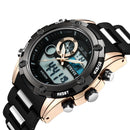 STRYVE S8006 Dual Display Digital Watch Chronograph Alarm Stopwatch Luminous Display Sport Watch