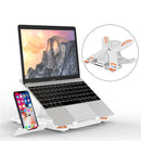 E5 Portable Laptop Stand Adjustable Computer Stand with Phone Holder for Notebook