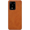 NILLKIN Flip Shockproof with Card Slot Holder Full Cover PU Leather Vintage Protective Case for Samsung Galaxy S20 Ultra