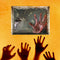 Miico Home Decorative Halloween Blood Hand Wall Sticker Girl Ghost Broken Wall Stickers