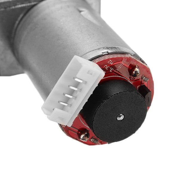 CHIHAI GM4632-370 DC 12V 30RPM High torque Turbo Encoder Motor Worm Geared Motor Reducer Motor