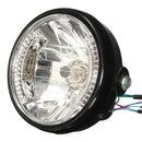 7inch H4 35W Motorcycle Headlight Amber LED Turn Signal Indicators For Harley Honda