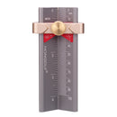Drillpro 3 In 1 Multifunction Measuring Gauge Drill Depth Gauge Drill Stop Measure and Drill Point Angle Gauge Grinding Gage and Table Saw Height Gauge Woodworking Tool