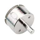 Drillpro 11PCS 6-30mm/6-50mm Diamond Hole Saw Drill Bit with Hole Saw Cutter Drill Guide Jig Fixture for Glass, Porcelain, Ceramic, Granite Stone