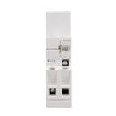 TAIXI 25A 1NO/2NO AC Contactor 24~220V 50/60HZ Din Rail Household AC Modular Contactor