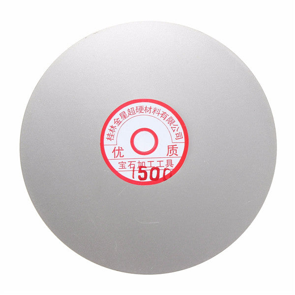 3pcs 6 Inch 600 1500 3000 Grit Diamond Coated Wheel Polishing Disc