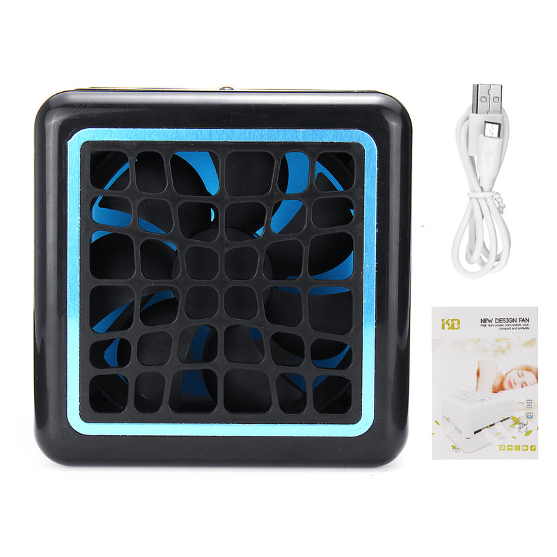 Portable USB Mini Cool Air Conditioner Fan Air Cooler For Office Desktop Home