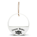 20/25cm Flower Pot House Garden Plant Holder Hanger Wall Hanging Rope Basket