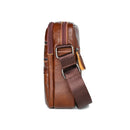 2L Men Genuine Leather Shoulder Bag Crossbody Messenger Handbag Outdoor Travel