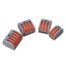 55Pcs 4 Type Quick Connector PCT212/213/214/215 Universal Terminal Block