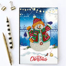 DIY Diamond Painting Embroidery Notebook A5 Notepad Unicorn Butterfly Flower Snow Man Design Special Shaped Hand Paint Leather Cover Cross Stitch Christmas Gifts For Friends