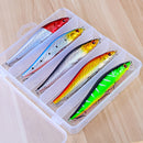 ZANLURE 5pcs/set 140mm 20.5g Minnow Fishing Lure Artificial Hard Baits Carp Fishing Baits