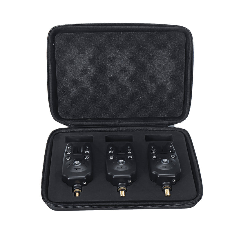 Crap Fishing Illuminated Fishing Bite Alarm Set Fish Finders Tool