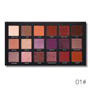 Ucanbe 18 Colors Eyeshadow Makeup Palette Shimmer Matte Pigmented Eye Shadow