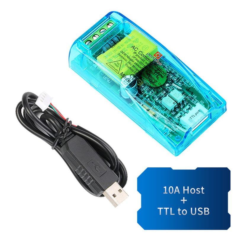PZEM-004T TTL Modbus-RTU Power Voltmeter Ammeter AC 220V 10A/100A Electric Volt Current Frequency Power Factor Energy Power Meter