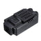 10pcs Black 60*30*18mm Wall-mounted Type Temperature And Humidity Sensor Housing Smoke Gas Sense Plastic Housing