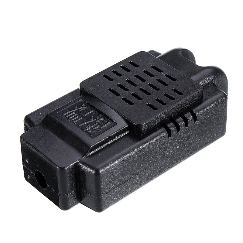 10pcs Black 60*30*18mm Wall-mounted Type Temperature And Humidity Sensor Housing Smoke Gas Sense Plastic Housing