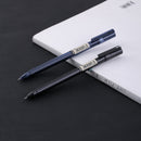 XIAOMI Ecosystem Deli A120 12 Pcs/Box Gel Pens 0.5mm Full Needle Nib Black Ink Black/Blue Pen Barrels Random Delivery