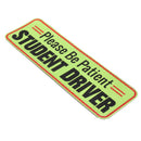 Please Be Patient Student Driver Magnetic Car Bumper Sticker Sign Safety Decal 25x8cm