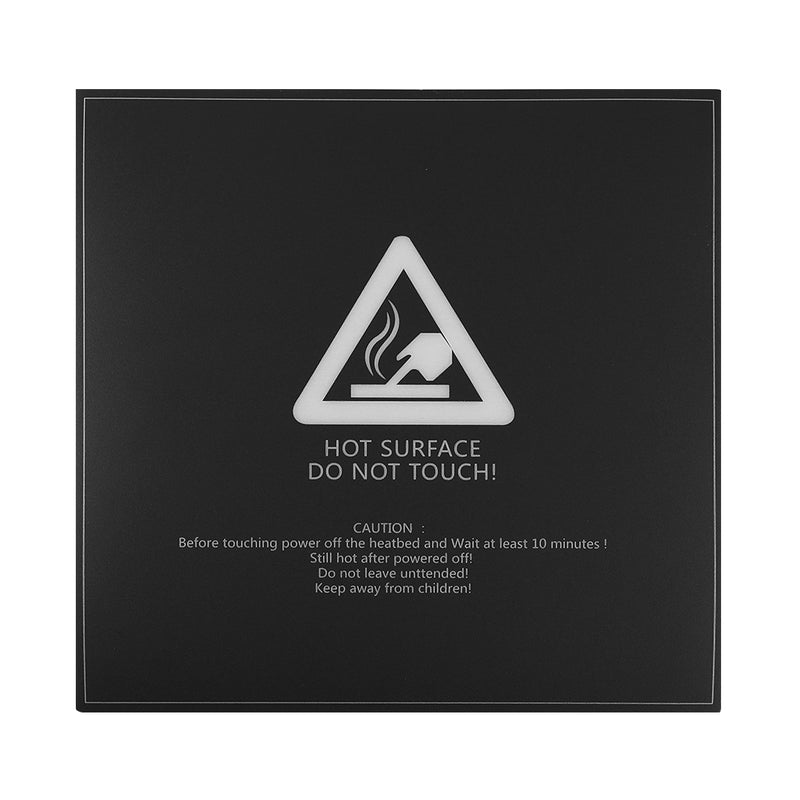 Black / Blue / Red 214x214mm Hot Bed Surface Sticker Platform Film for 3D Printer