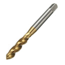 5Pcs M3 M4 M5 M6 M8 Titanium Coated HSS Screw Tap Metric Spiral Tap Drill