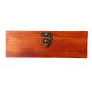 Nature Wooden Tea Coffee Display Holder Box with 9 Grid Glass Lid Storage Container