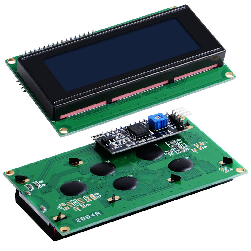 LCD2004 Serial I2C Interface LCD Module Display With Jumpwire For Raspberry Pi 3B/3B+(Plus)