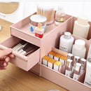 Plastic Desktop Makeup Cosmetic Organizer Cosmetic Storage Box Stationery Pen Holder Home Decorations
