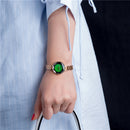 Full Diamond Starry Sky Rose Gold Tassel Strap Fashion Women Quartz Watch