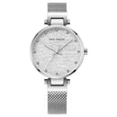MINI FOCUS 0328L Fashion Women Watch Light Luxury 3ATM Waterproof Stainless Steel Strap Quartz Watch