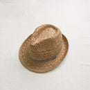 Hand-Woven Lady Hat Sweet Retro Sun Hat Straw Hat Beach Hat Hollow Striped  V2A3
