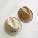 Hand-Woven Lady Hat Sweet Retro Sun Hat Straw Hat Beach Hat Hollow Striped  V2A3