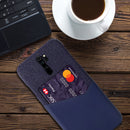 Bakeey Luxury PU Leather Cloth With Card Slot Shockproof Anti-scratch Back Cover Protective Case for Xiaomi Redmi Note 8 Pro