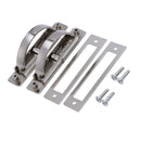 2Pcs Tatami Door Handles Zinc Alloy Recessed Flush Pull Cover Floor Cabinet Z5U3