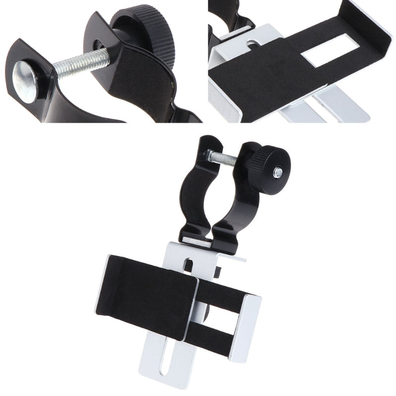 24-38mm Microscope Telescopes Binoculars Monocular Metal Universal Photography Bracket Mount for Mobile Phone Connection Adapter
