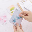 2 Pcs Korean Creative Stationery Beauty Cherry Blossom Petal Student Memo P L1Q7