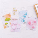 2 Pcs Korean Creative Stationery Beauty Cherry Blossom Petal Student Memo P L1Q7