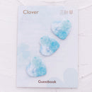 2 Pcs Korean Creative Stationery Beauty Cherry Blossom Petal Student Memo P L1Q7