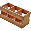 Creative Home Solid Wood Box Remote Controller Box/Pen Holders Holder 3 Lay