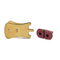 Erhu Zhonghu Mute Finish Muffler Silencer String + Rosewood Bridges Set Par