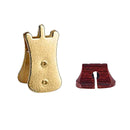 Erhu Zhonghu Mute Finish Muffler Silencer String + Rosewood Bridges Set Par