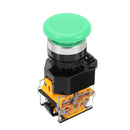 Machifit LA38-11M Momentary Push Button Switch 24-500V Waterproof Switch